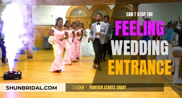 A Joyous Wedding Entrance, Dancing with Jubilation