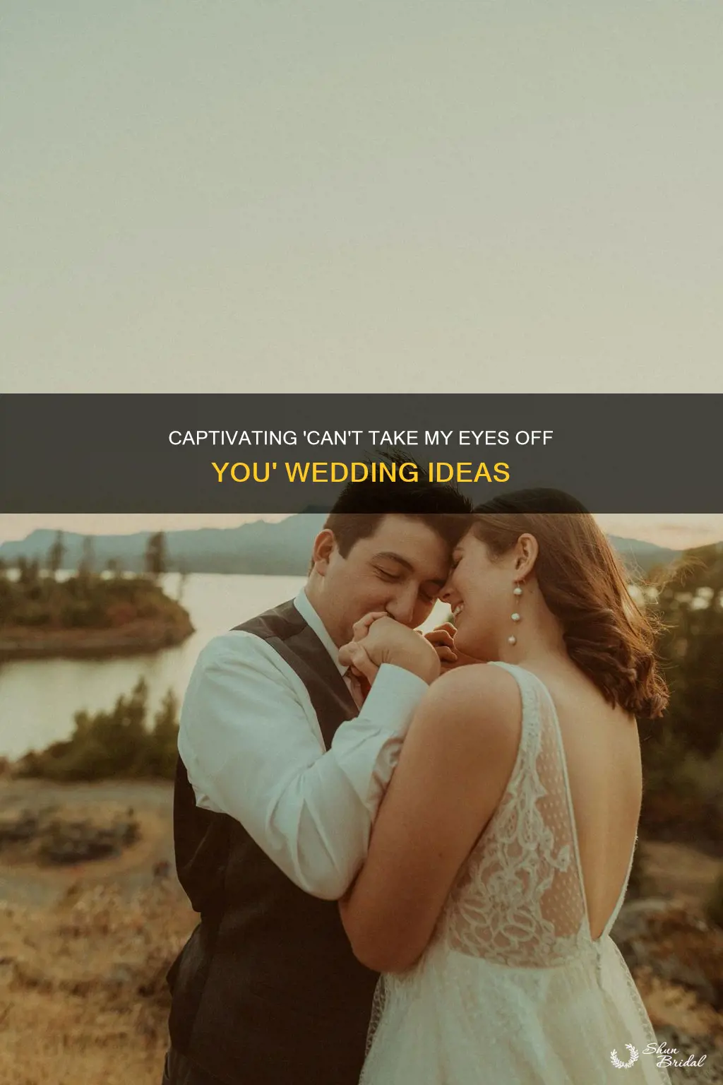 can t take my eyes off of you wedding