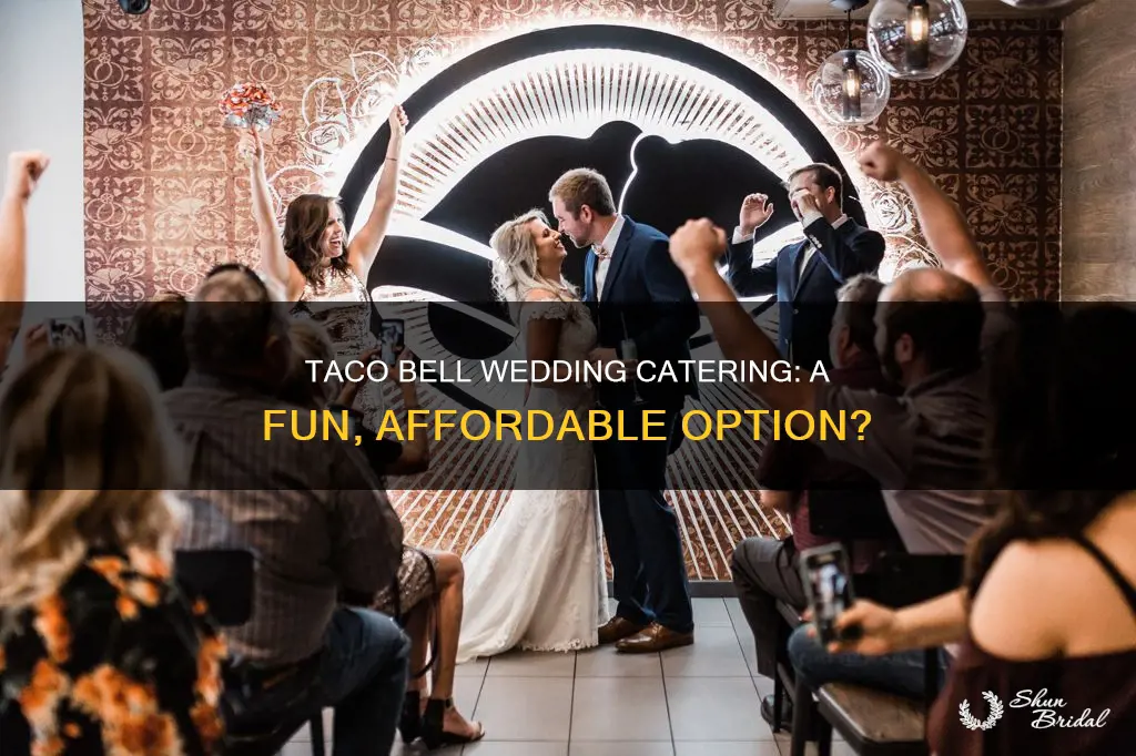 can taco bell cater my wedding