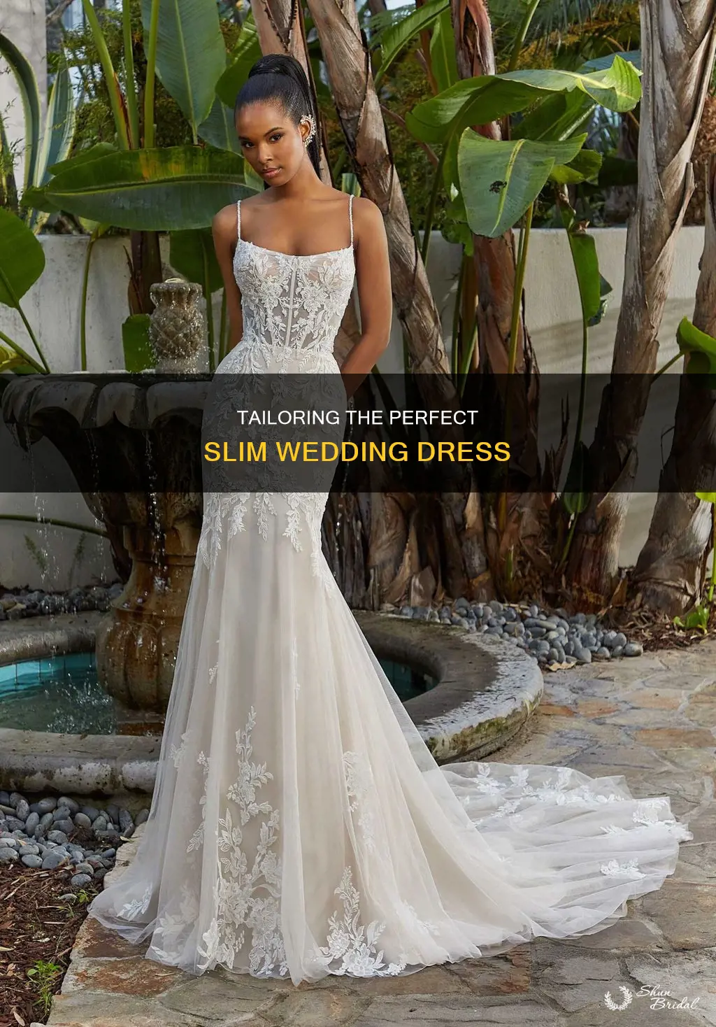 can tailor make wedding dress skirt slimmer
