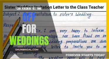 Teachers' Wedding Leave: What Are Your Rights?