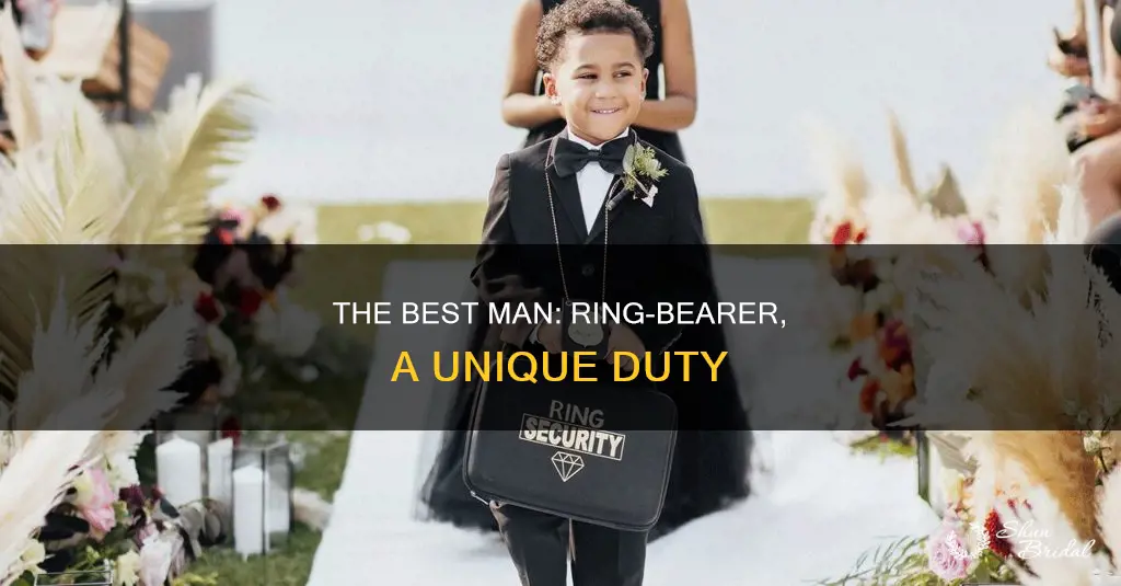 can the best man be the ringbearer