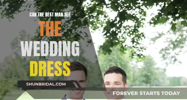 The Best Man's Unveiling: A Forbidden Glimpse at the Wedding Dress