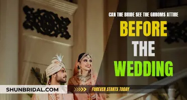 Bride Seeing Groom's Attire Before the Wedding: Is It Okay?