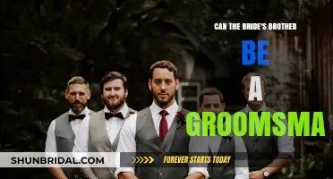 Can the Bride's Brother Join the Groomsmen? Etiquette Explained