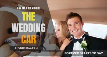 Groom's Wedding Car Drive: Is It Allowed?