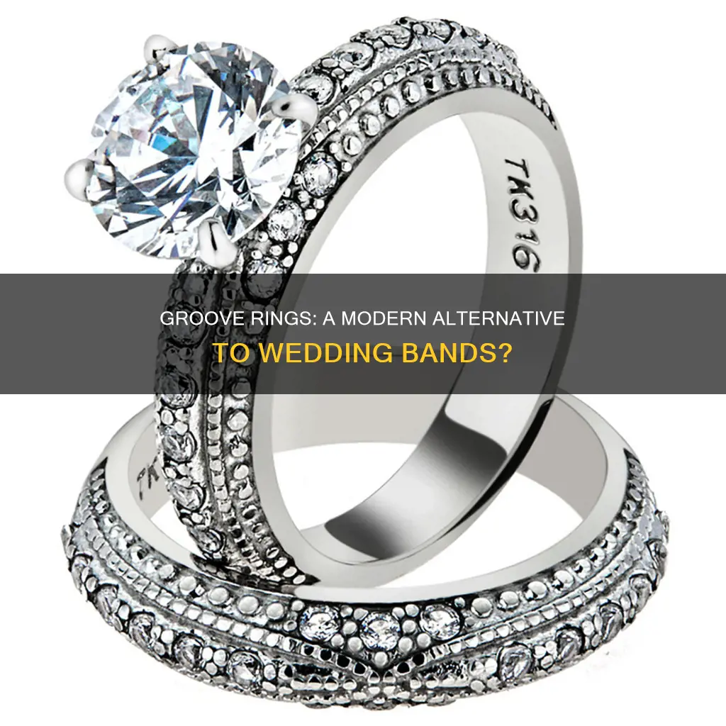 can the groove ring replace wedding rings