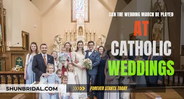 The Wedding March: Catholic Weddings and Music Choices