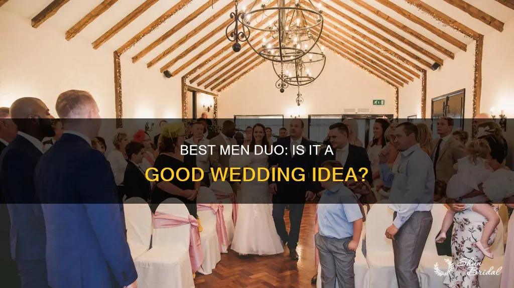 can there be 2 best men in wedding