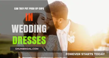 Enhancing Your Wedding Dress with Push-Up Cups
