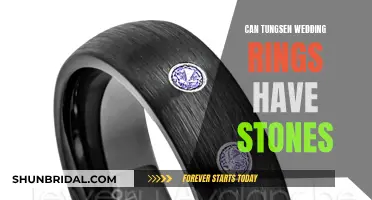 Stones in Tungsten Rings: A Creative Customization