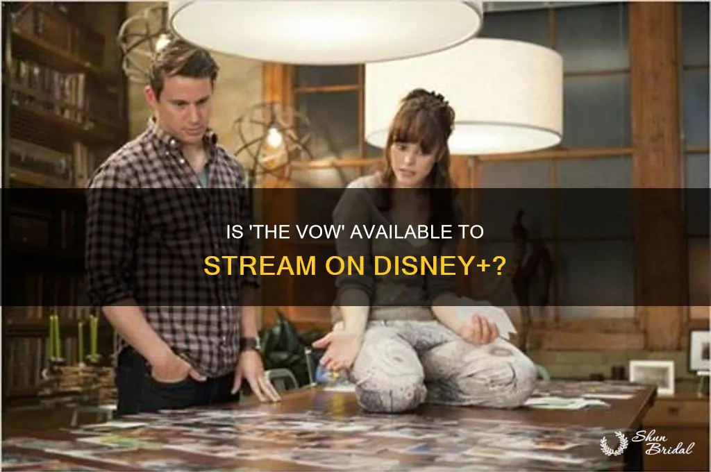 can u watch the vow on disney