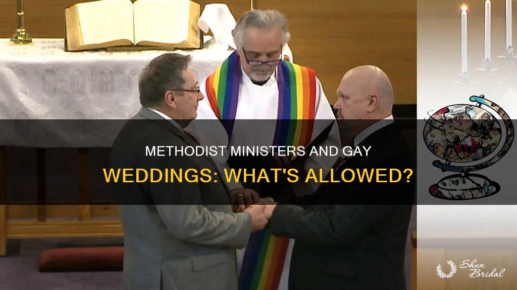 can united methodist ministers preside over gay wedding