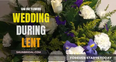 Flowers at Weddings During Lent: Is It Allowed?