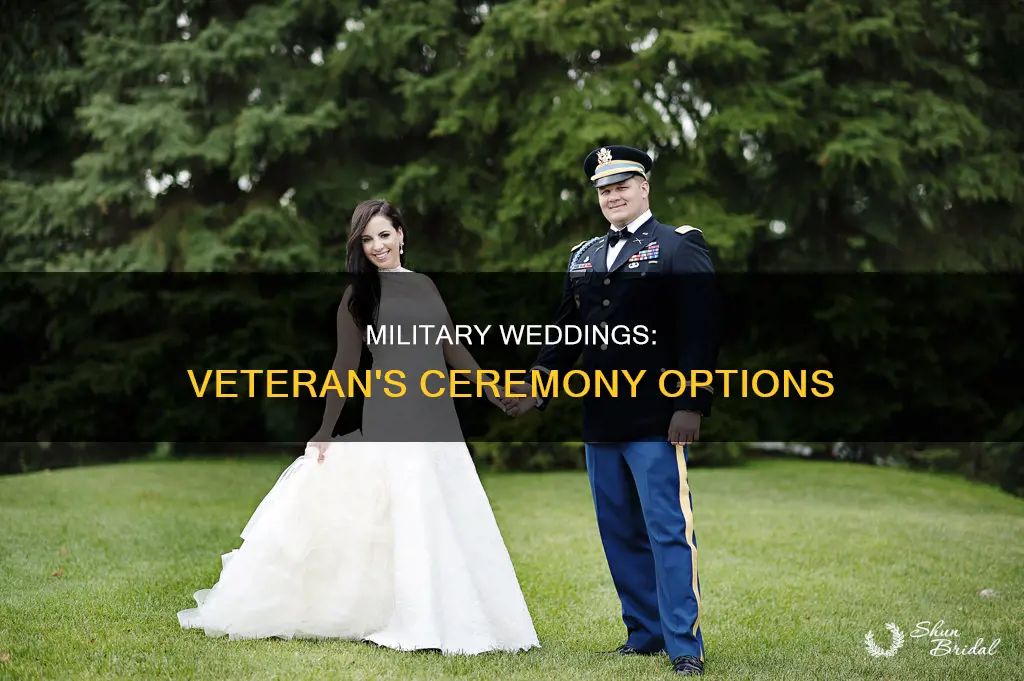 can veteran have a military wedding