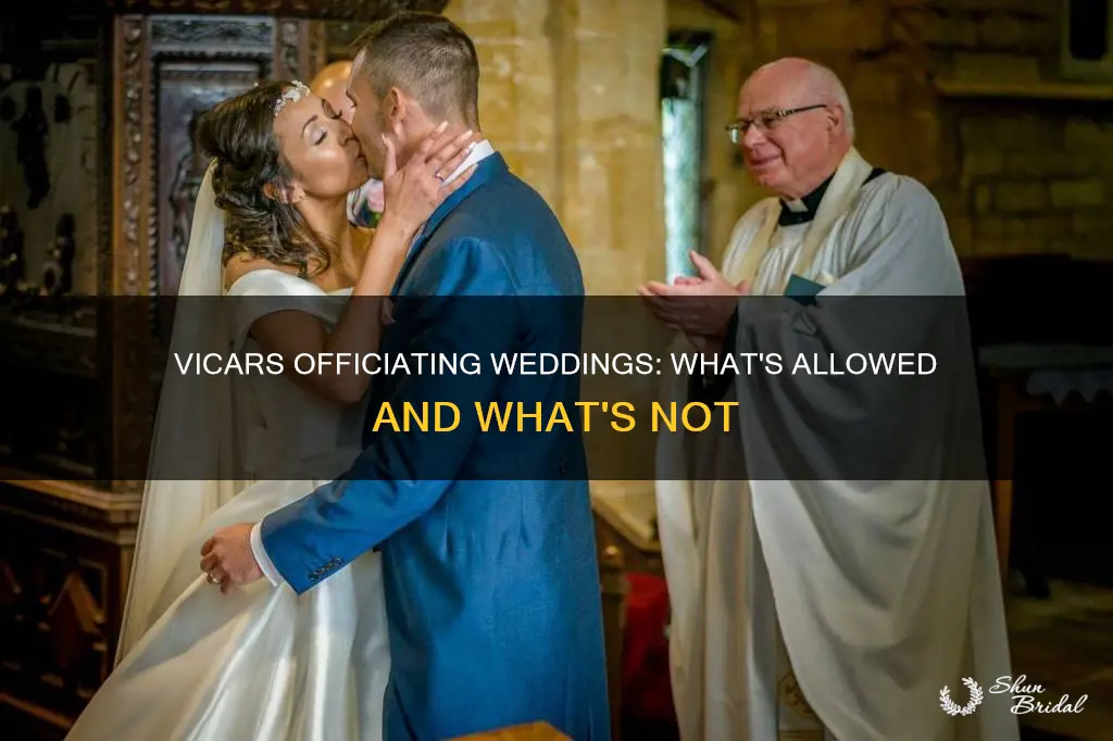 can vicars officiate weddings