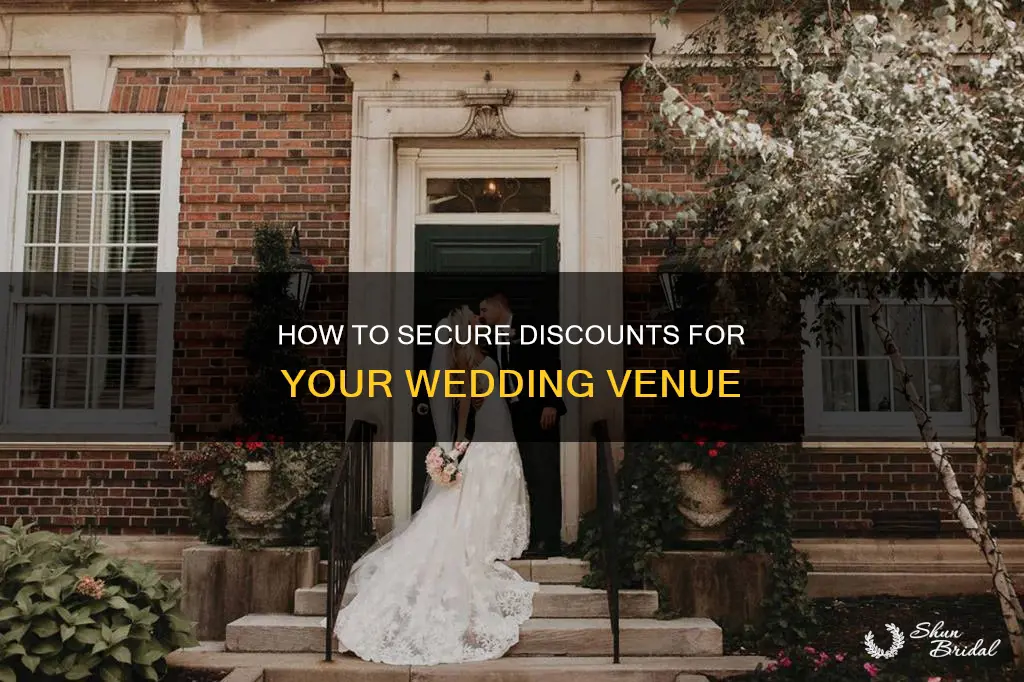 can we get a discount on the venue for wedding