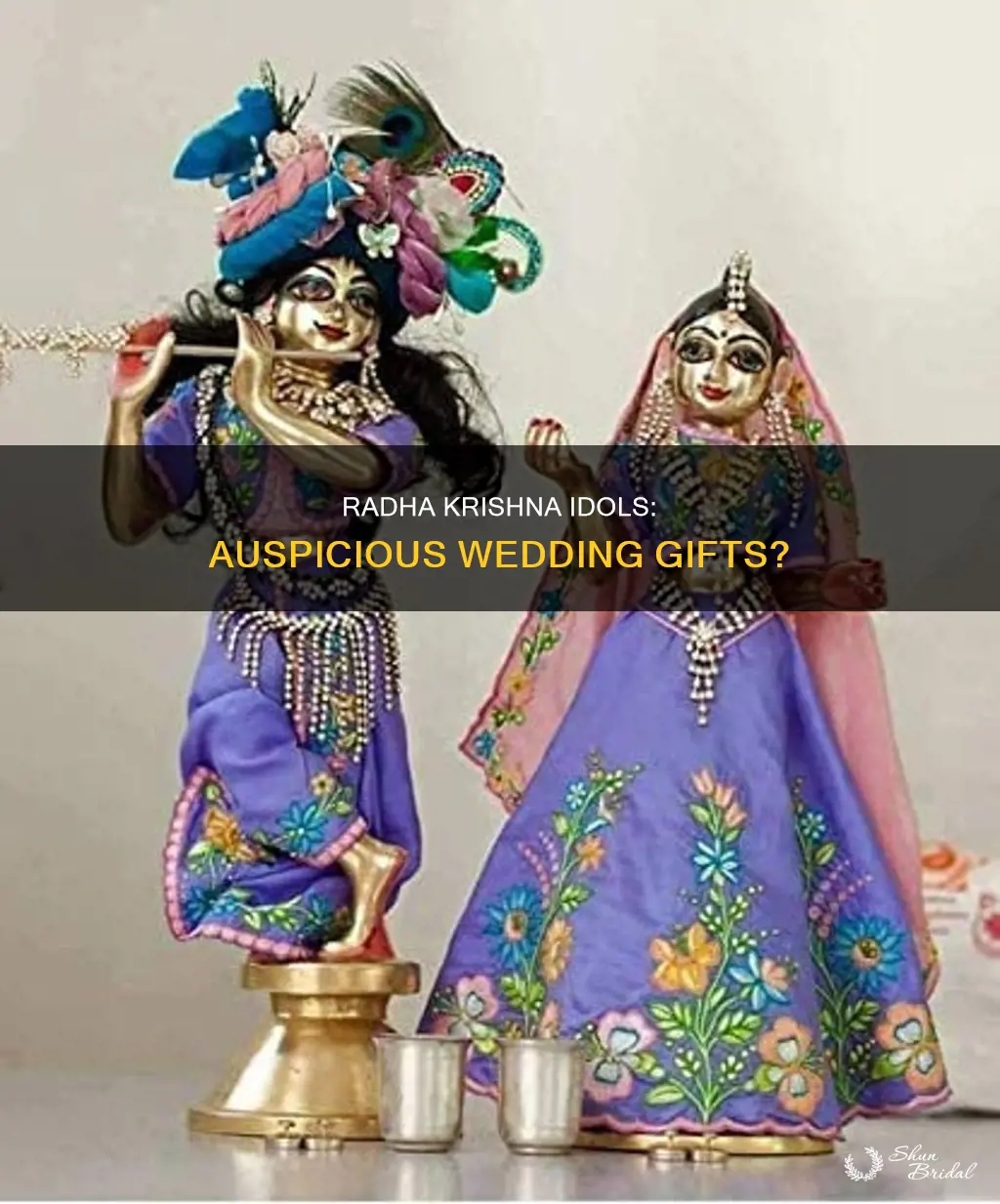 can we gift radha krishna idol on wedding