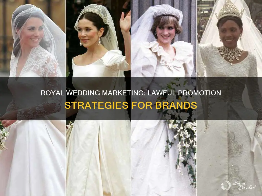 can we post about the royal wedding marketing law