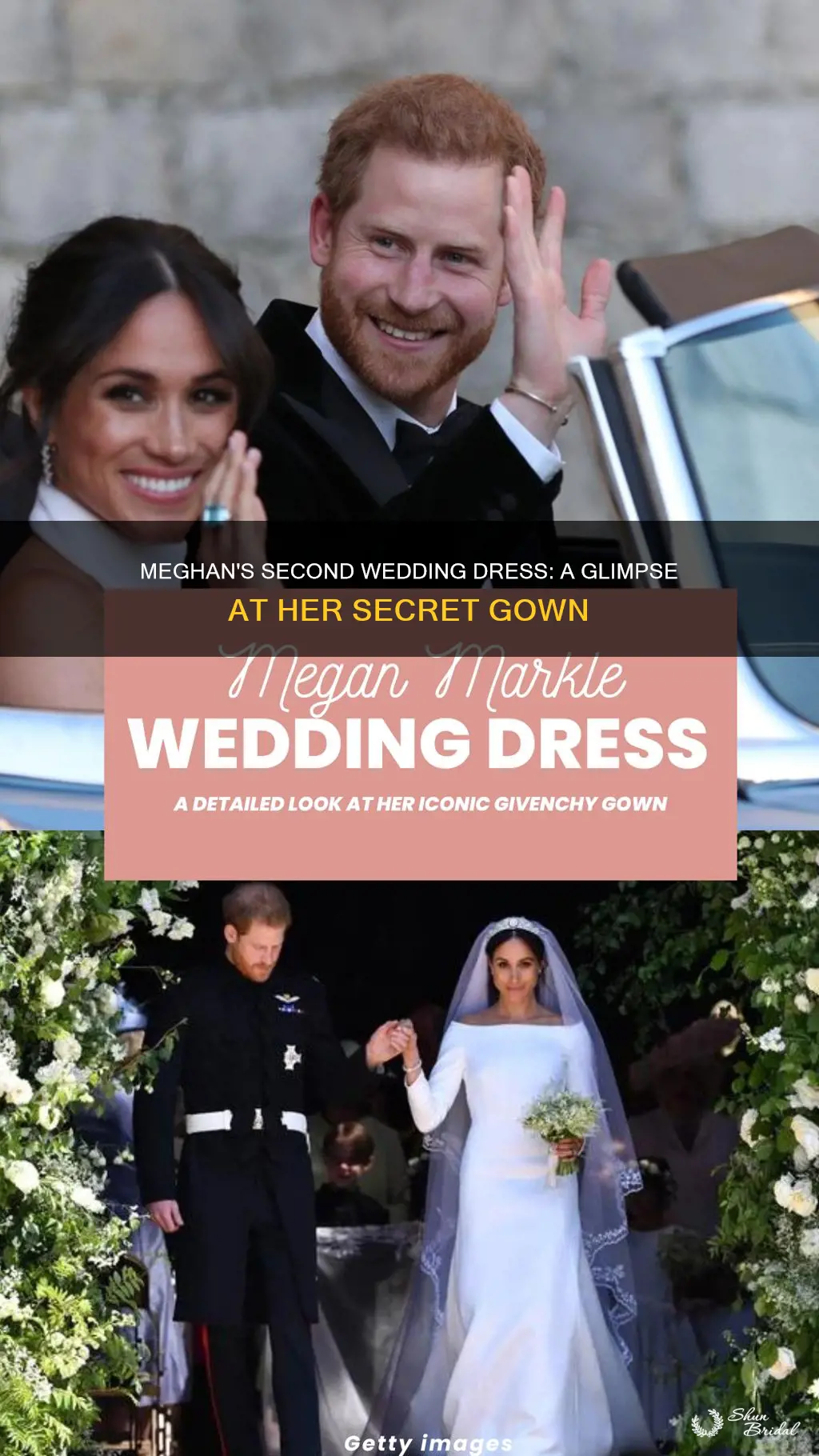 can we see meaghans second wedding dress