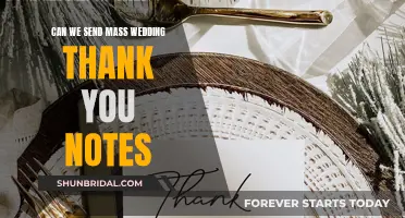 Expressing Gratitude: Wedding Thank-You Notes in Bulk