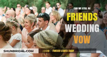 Can We Still Be Friends? Crafting Wedding Vows That Last a Lifetime