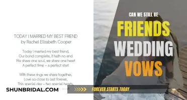 Wedding Vows: Friendship After Marriage