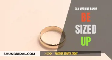 How Wedding Bands Can Be Sized Up