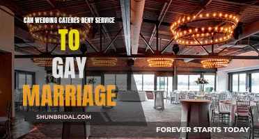 Caterers, Gay Marriage, and the Right to Refuse Service