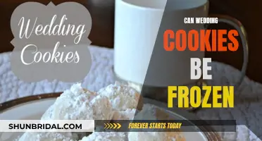 Freezing Wedding Cookies: A How-to Guide