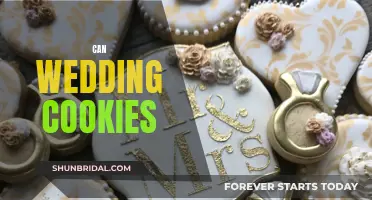 Wedding Cookie Conundrum: Can They Be Frozen?