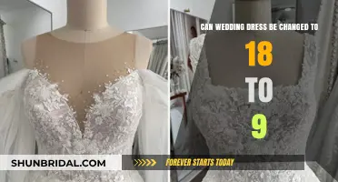Transforming Wedding Dresses: From 18 to 9