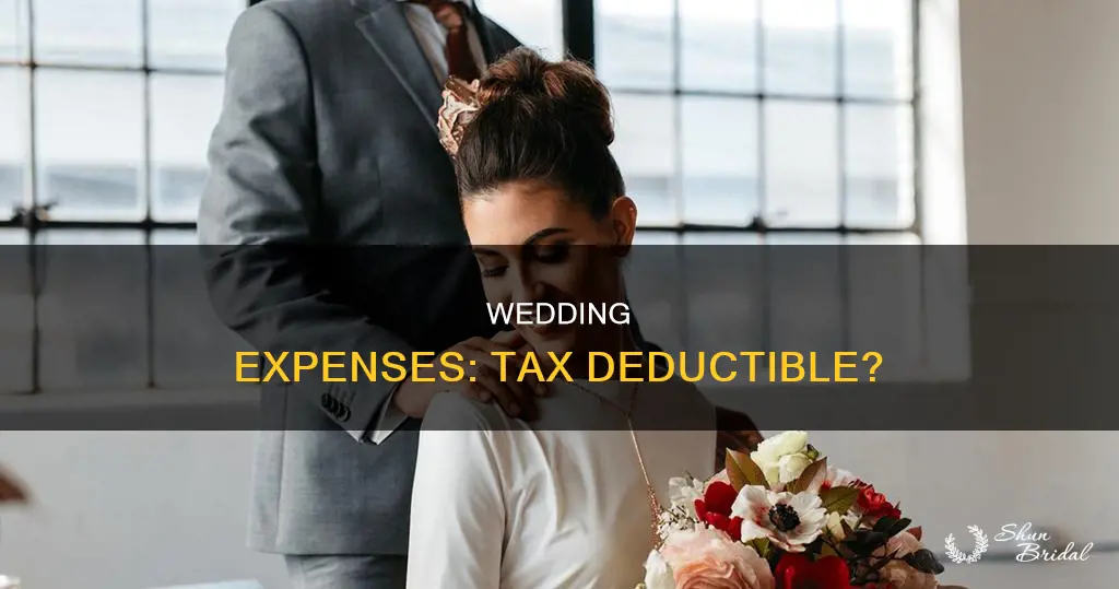 can wedding expenses be tax deductible