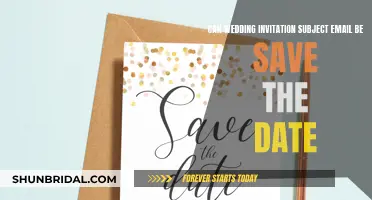 Wedding Email Etiquette: Save the Date as Invitation?