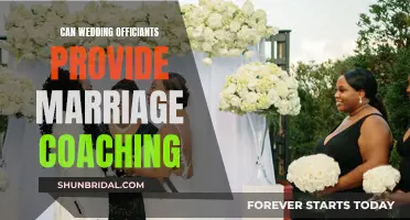 Officiants: Marriage Coaching for a Happy Ever After?