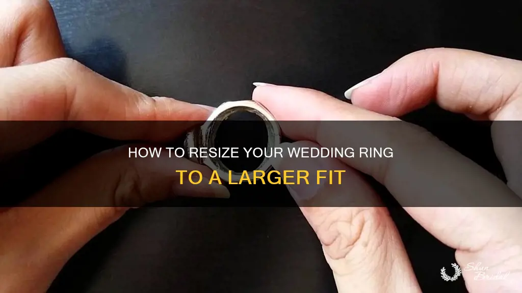 can wedding rings be made larger