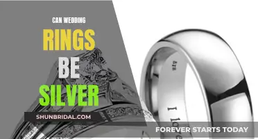 Silver Wedding Rings: A Stylish Alternative?