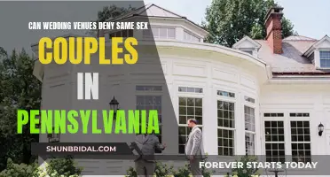 Wedding Venues Cannot Deny Same-Sex Couples in Pennsylvania