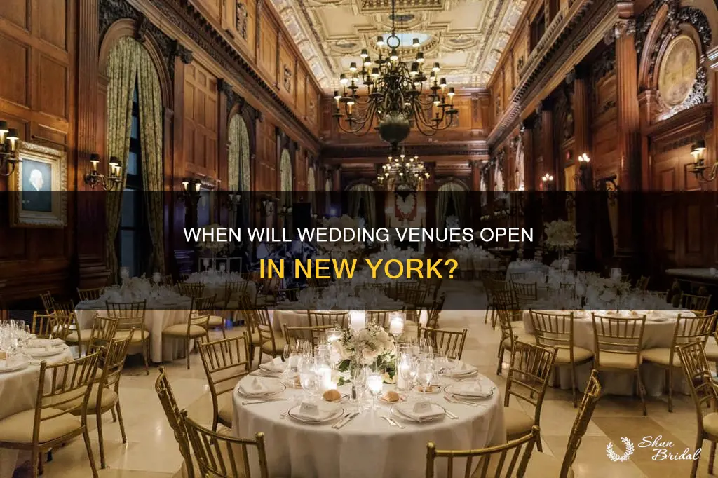 can wedding venues open in ny