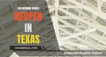 Texas Wedding Venues: Reopening Soon?