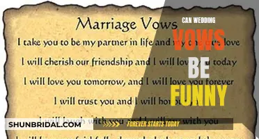 Add Humor to Your Wedding Vows