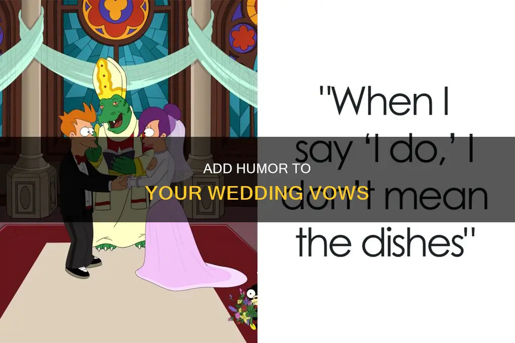 can wedding vows be funny