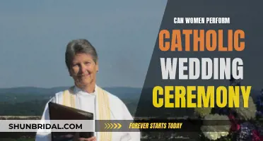 Women's Role in Catholic Wedding Ceremonies