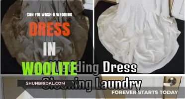 How to Clean Your Wedding Dress with Woolite