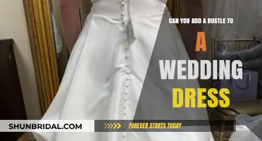 How to Enhance Your Wedding Dress with a Bustle