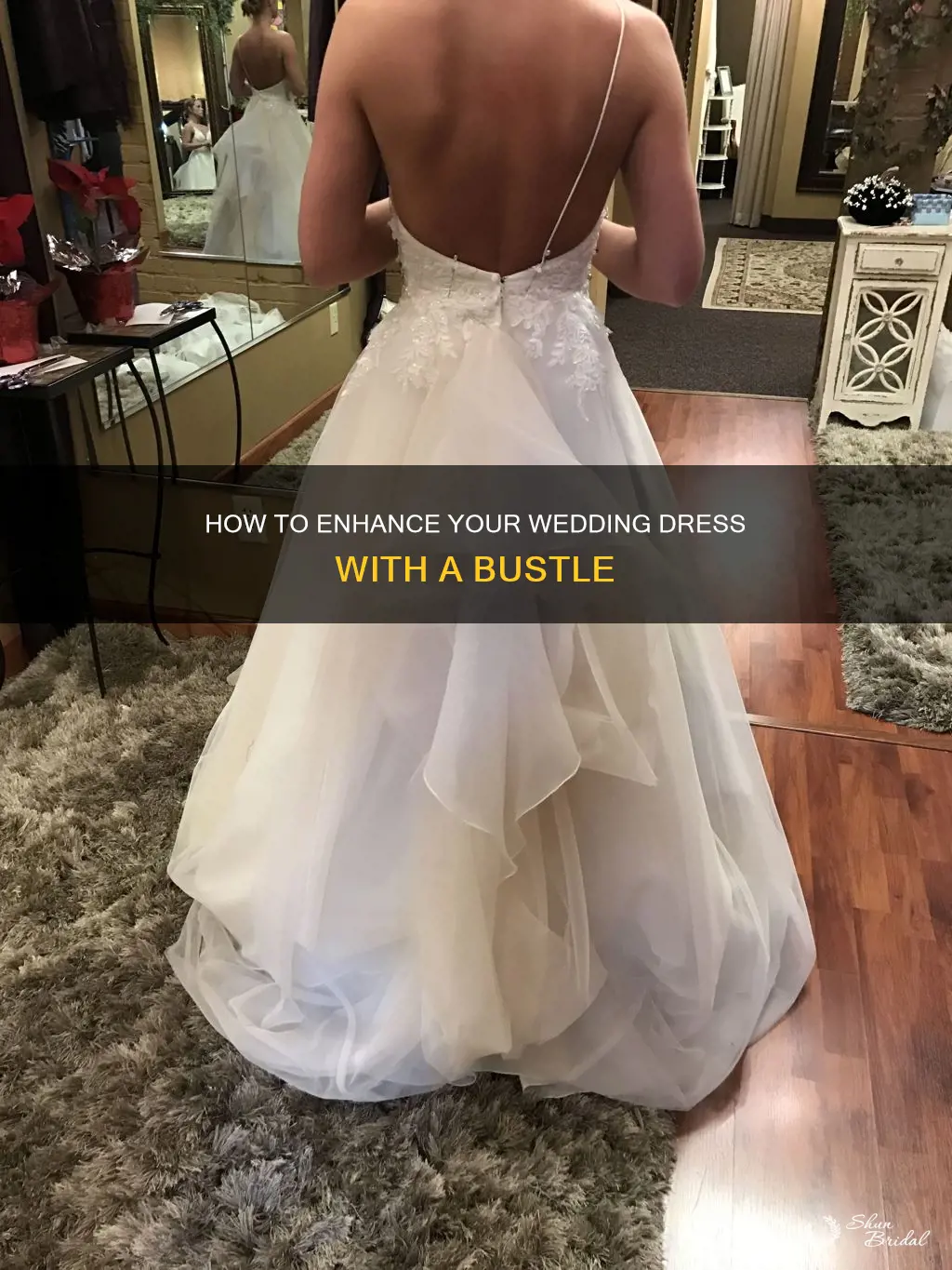 can you add a bustle to a wedding dress