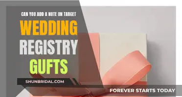 How to Add Notes to Your Target Wedding Gifts