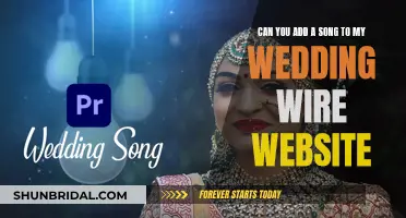 How to Add Songs to Your Wedding Wire Website