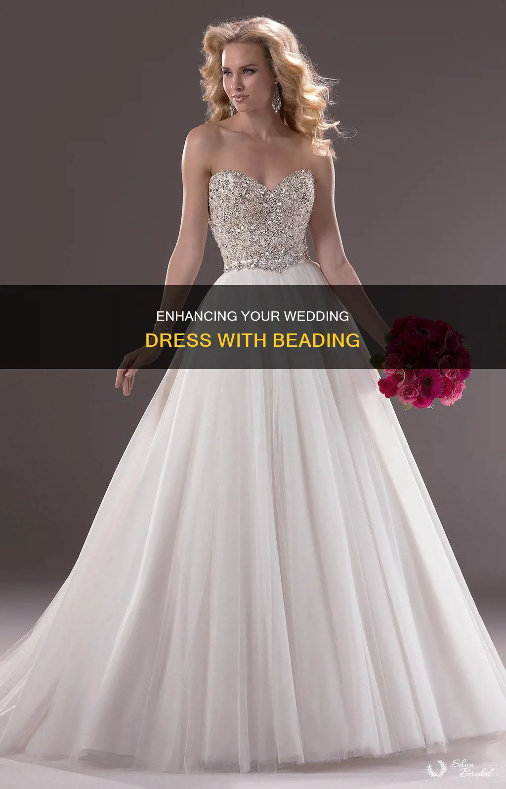 can you add beading to a wedding dress