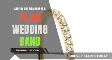 How to Upgrade Your Plain Wedding Band with Diamonds